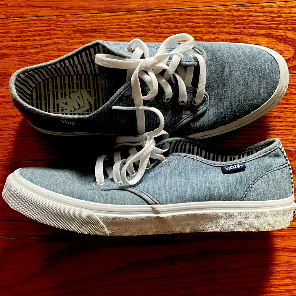 Womens denim Vans size 10